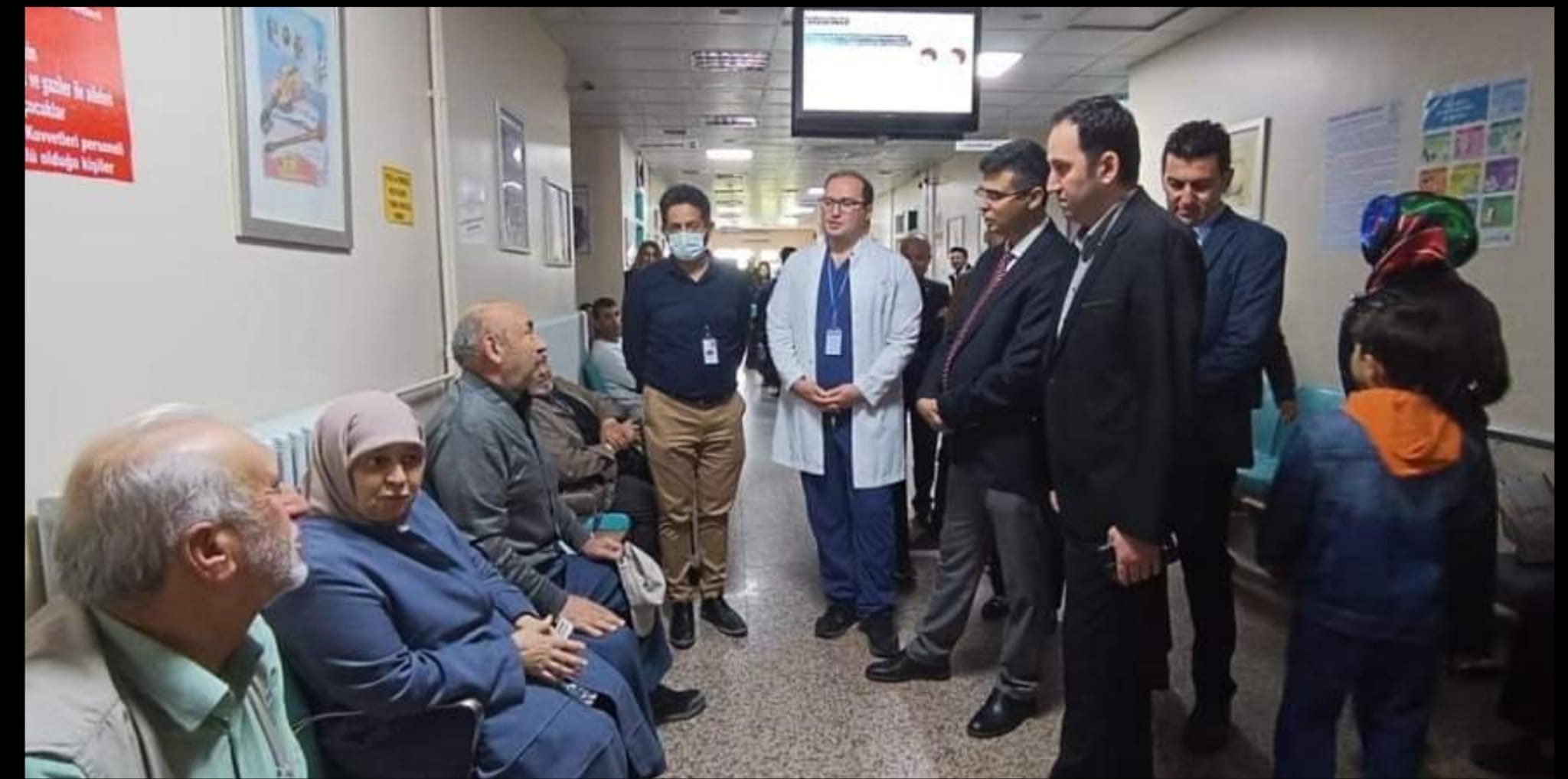 İL SAĞLIK MÜDÜRÜ KORKMAZ HASTALARI DİNLEDİ