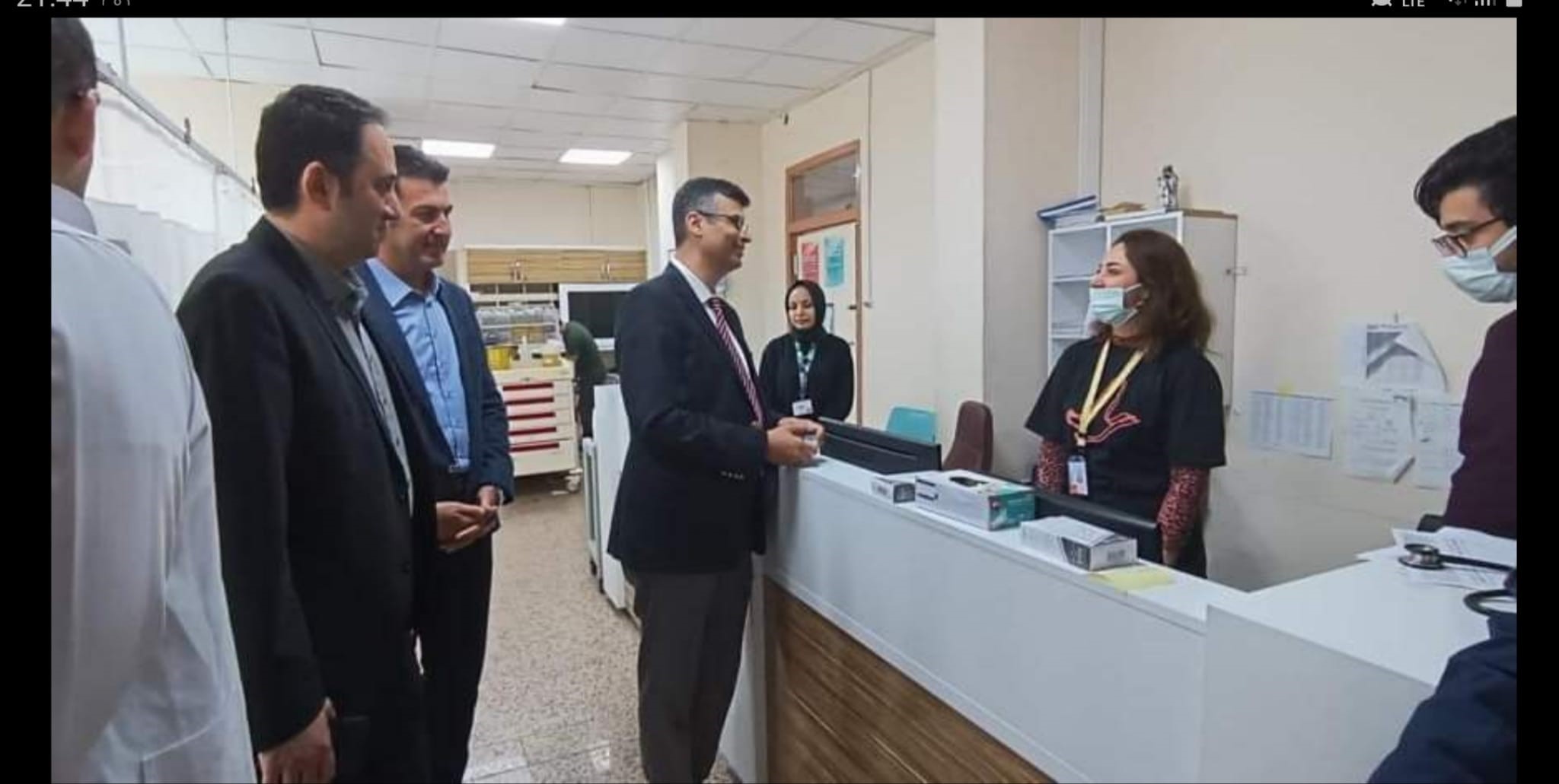 İL SAĞLIK MÜDÜRÜ KORKMAZ HASTALARI DİNLEDİ
