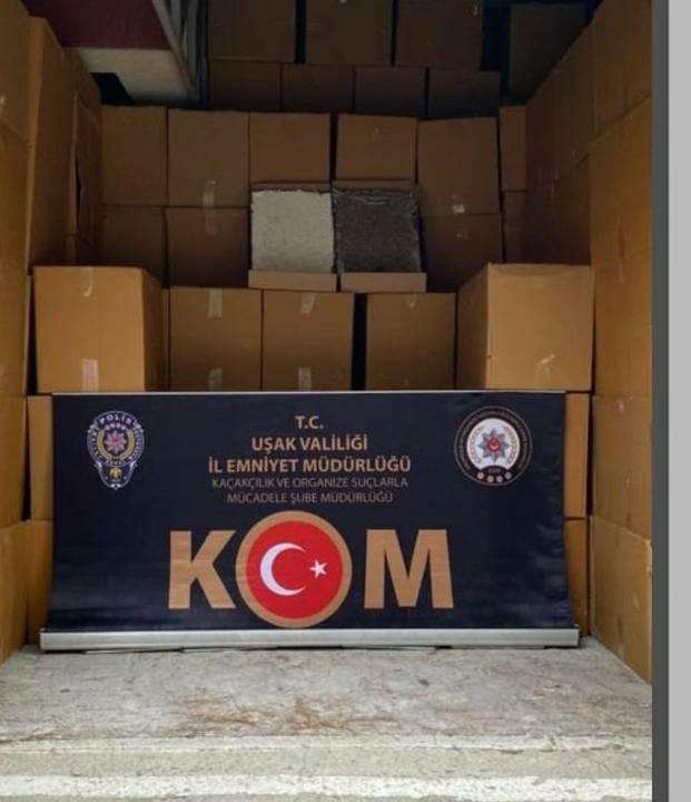 13 MİLYON 185 BİN KAÇAK MAKARON ELE GEÇİRİLDİ