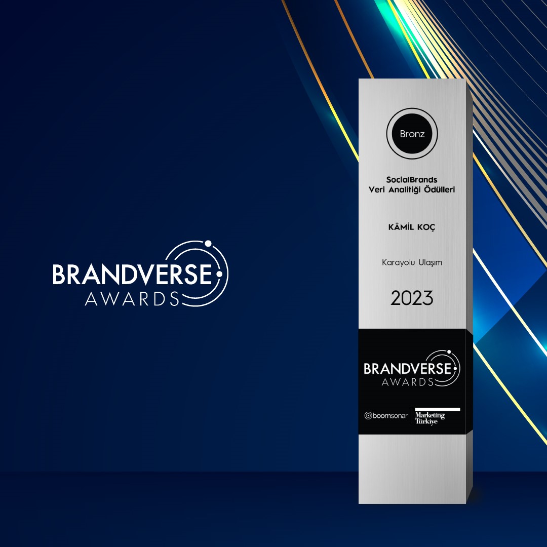 BRANDVERSE AWARDS’TAN ÖDÜL ALDI
