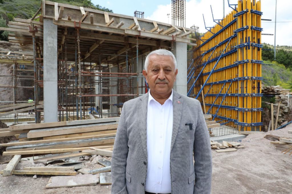 TELEFERİK PROJE ALANINDA HUMMALI ÇALIŞMA