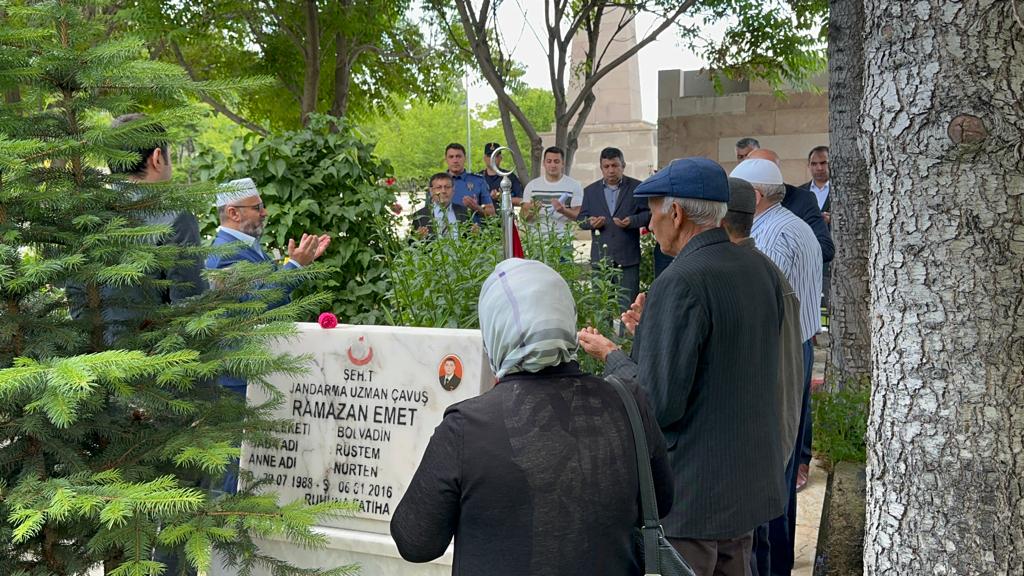 PROTOKOL ŞEHİTLİĞİ ZİYARET ETTİ