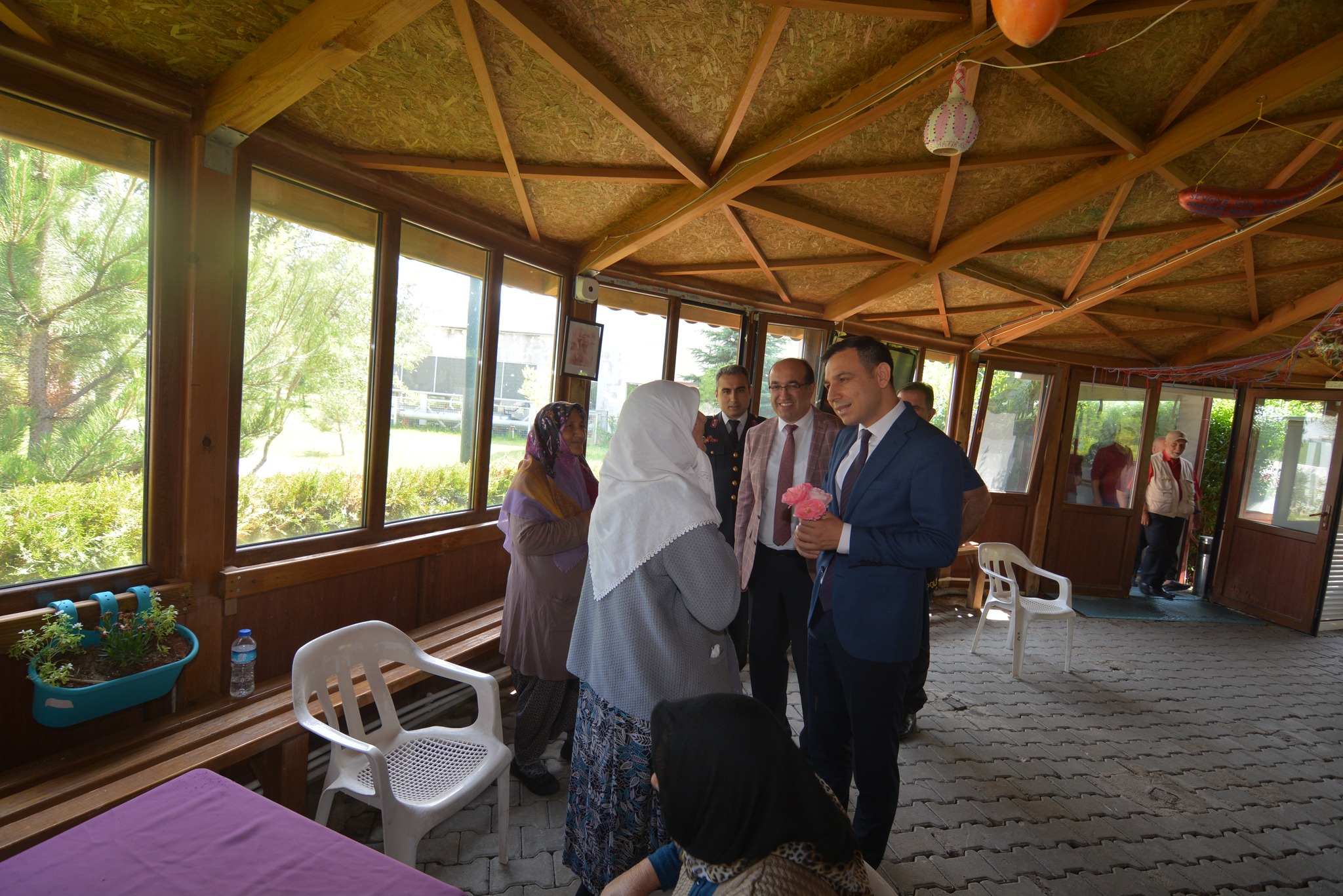 PROTOKOL ÜYELERİ BAYRAMLAŞMA TURUNDA