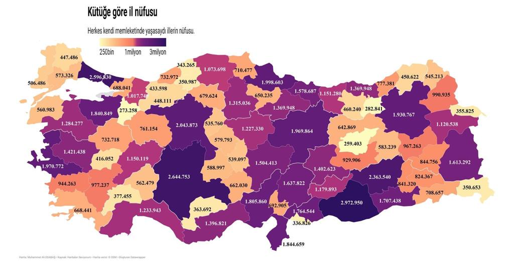 2022'DE AFYONKARAHİSAR 747 BİN 555 NÜFUSA ULAŞTI