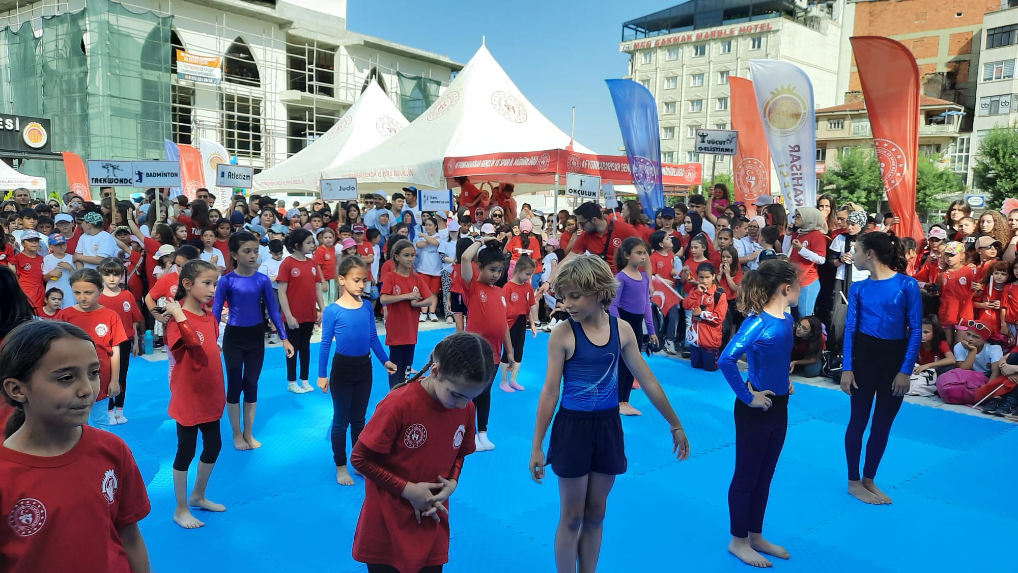 YAZ SPOR OKULLARI SEREMONİSİ DÜZENLENDİ