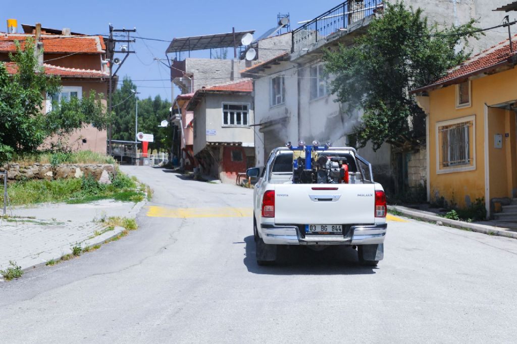 SİNEK VE HAŞEREYLE MÜCADELE SÜRÜYOR