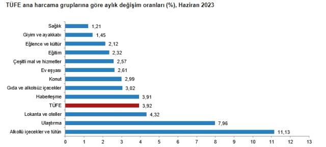 SON DAKİKA...6 AYLIK ENFLASYON ORANI YÜZDE 19,77 OLDU!