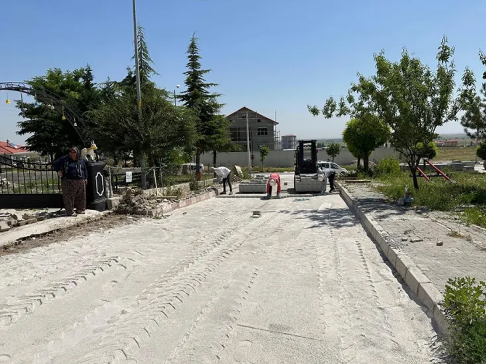 BAŞKAN ÇALIŞMALARI YERİNDE İNCELEDİ