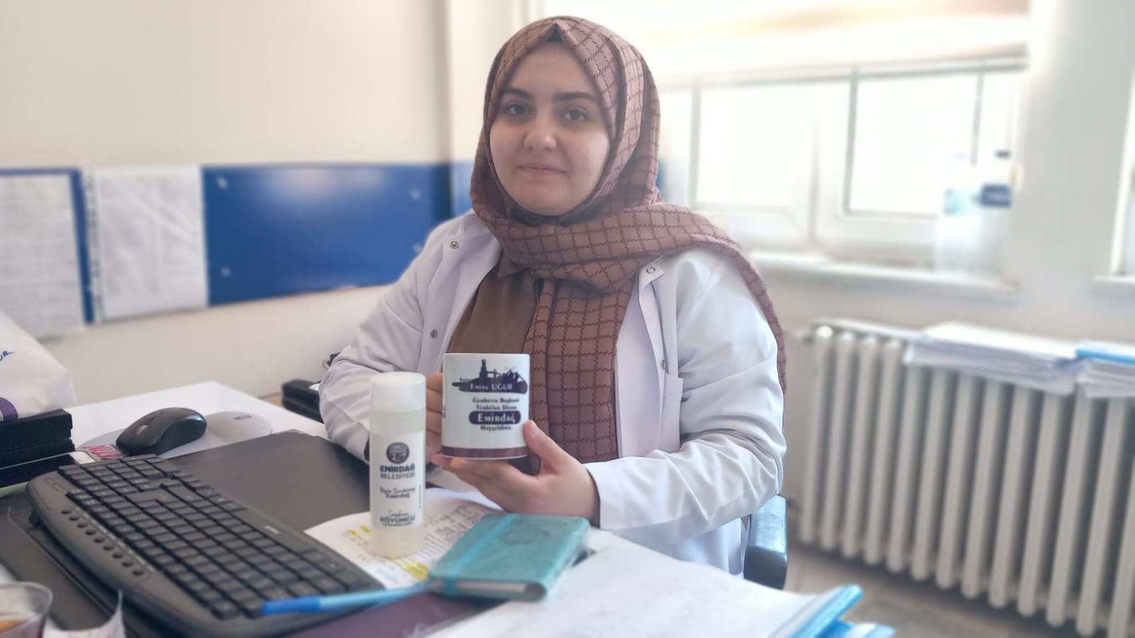 BAŞKAN KOYUNCU'DAN SAĞLIK ÇALIŞANLARINA ZİYARET