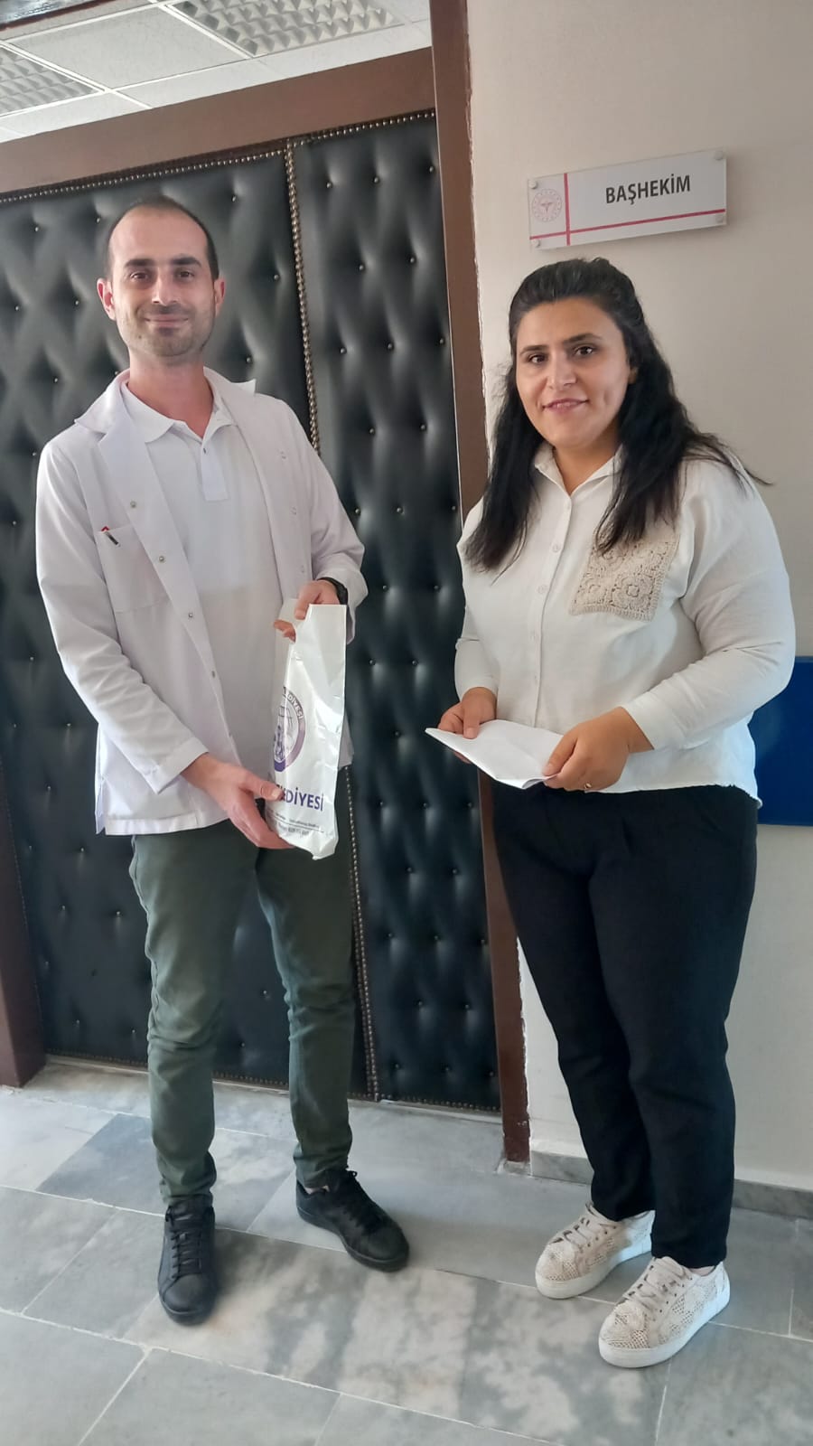 BAŞKAN KOYUNCU'DAN SAĞLIK ÇALIŞANLARINA ZİYARET
