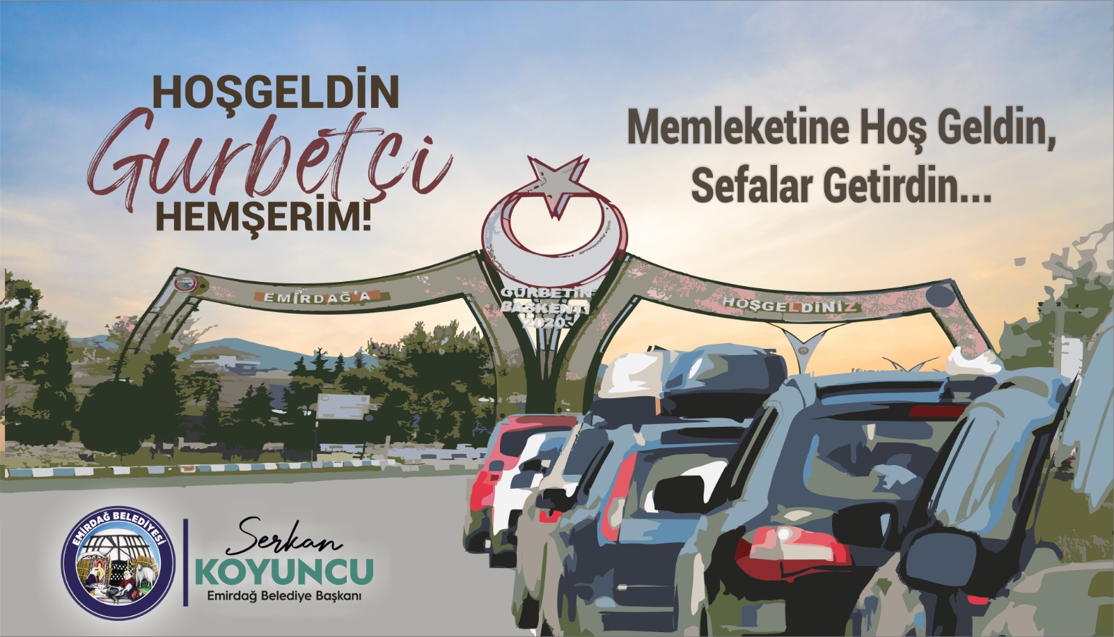 SILA HASRETİ ÇEKEN GURBETÇİLERE ÖZEL KARŞILAMA