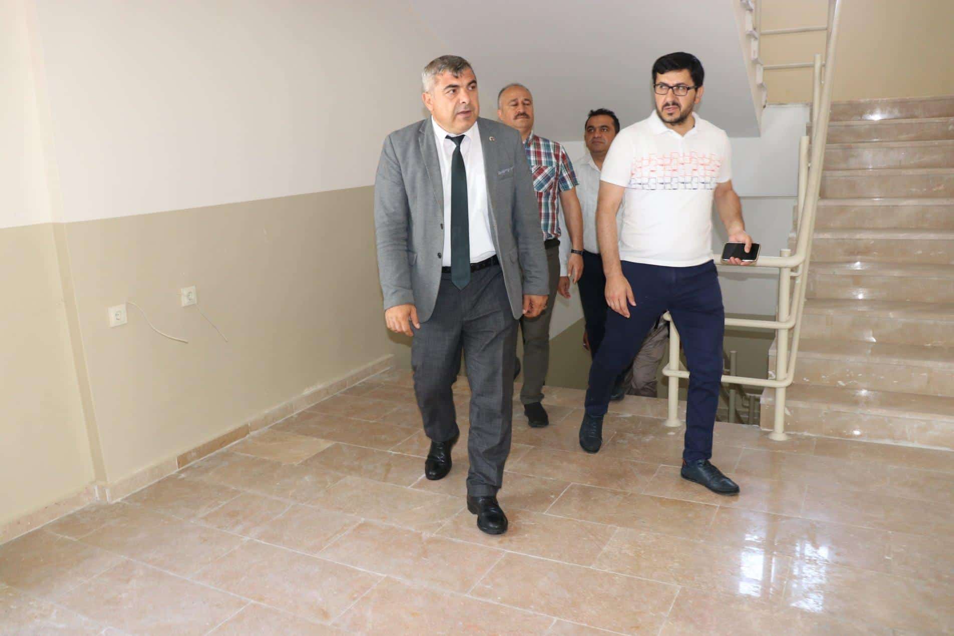 İL MÜDÜRÜ SÜNNETCİ İNCELEMELERDE BULUNDU