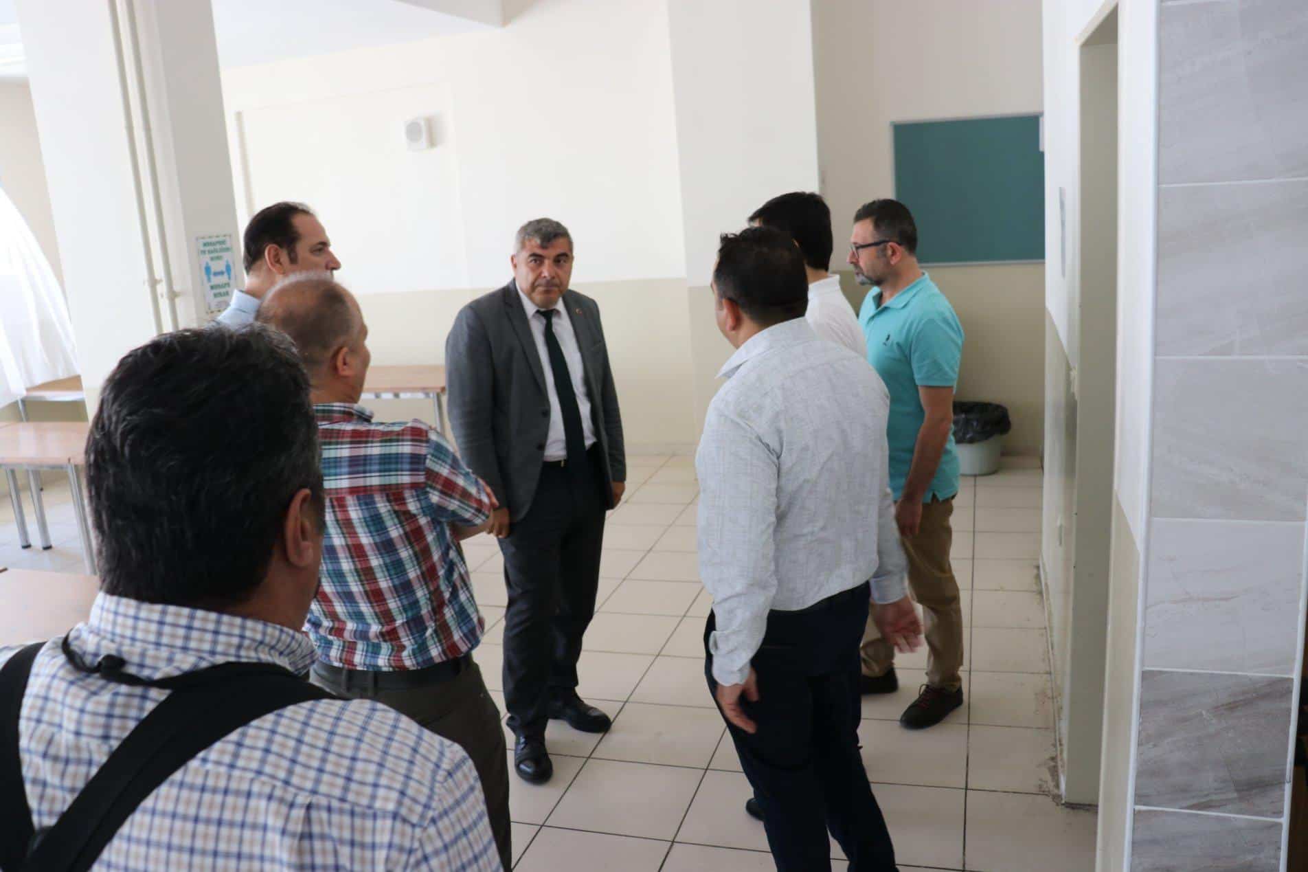 İL MÜDÜRÜ SÜNNETCİ İNCELEMELERDE BULUNDU