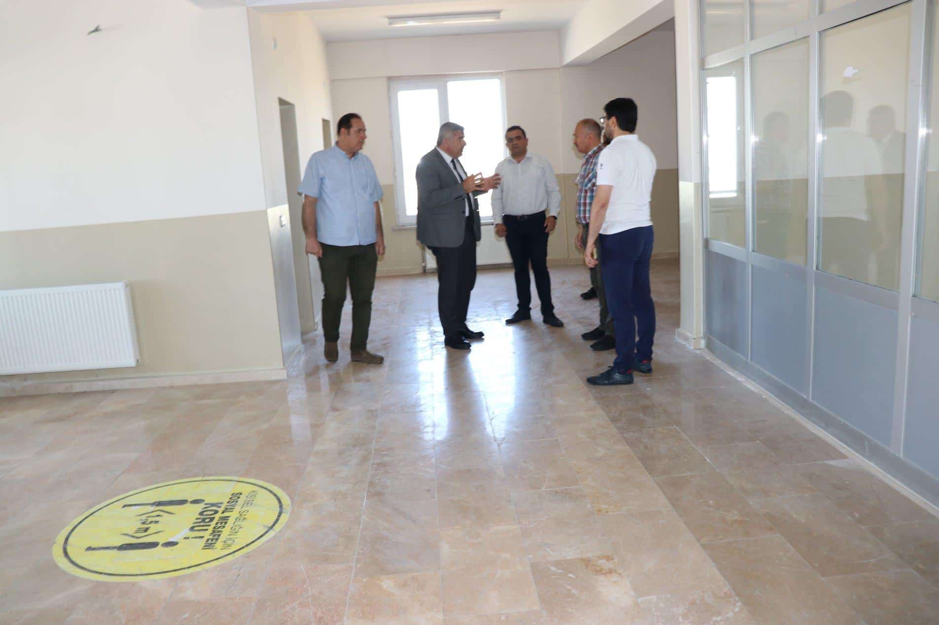 İL MÜDÜRÜ SÜNNETCİ İNCELEMELERDE BULUNDU