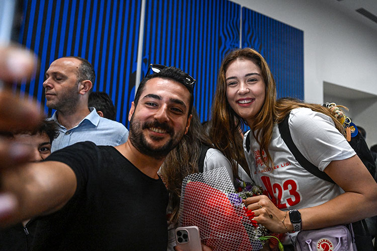 FIVB MİLLETLER LİGİ ŞAMPİYONLARI ÜLKEYE DÖNÜŞ YAPTI