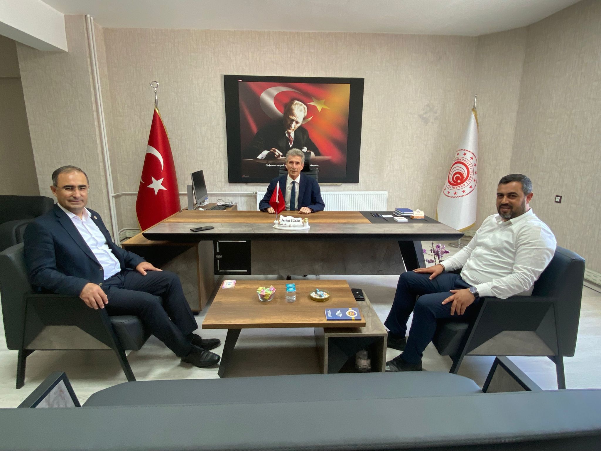 ARSLAN KURUM ZİYARETLERİNE DEVAM EDİYOR