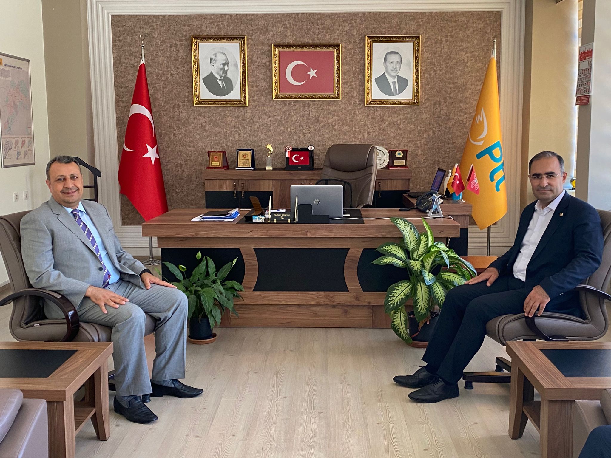ARSLAN KURUM ZİYARETLERİNE DEVAM EDİYOR