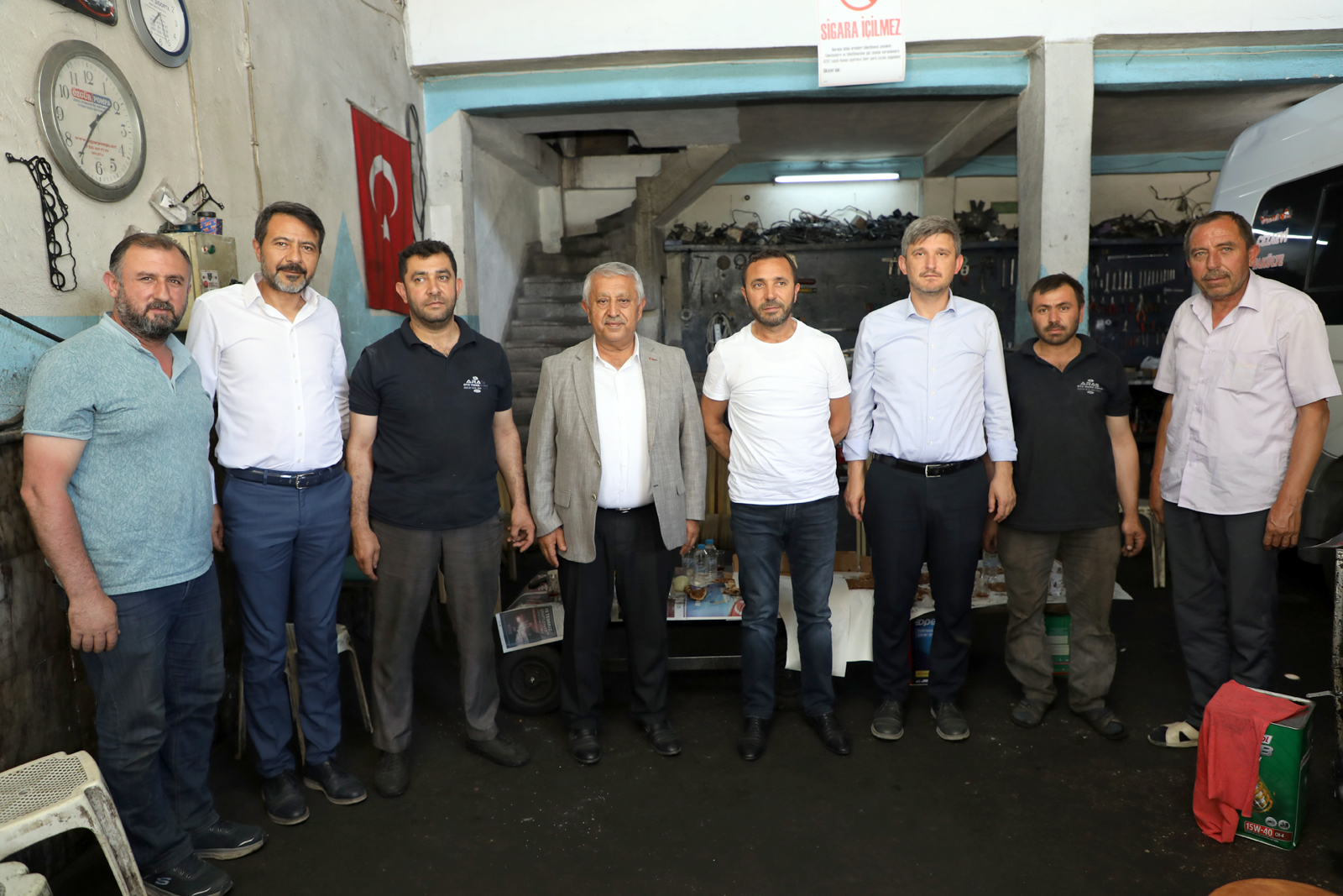 BAŞKAN ESNAF ZİYARETLERİ İÇİN YİNE SAHADA