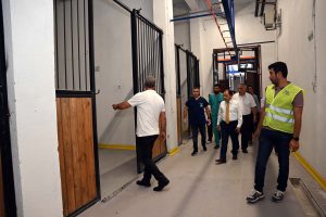 REKTÖR KARAKAŞ YATIRIMLARI YERİNDE İNCELEDİ