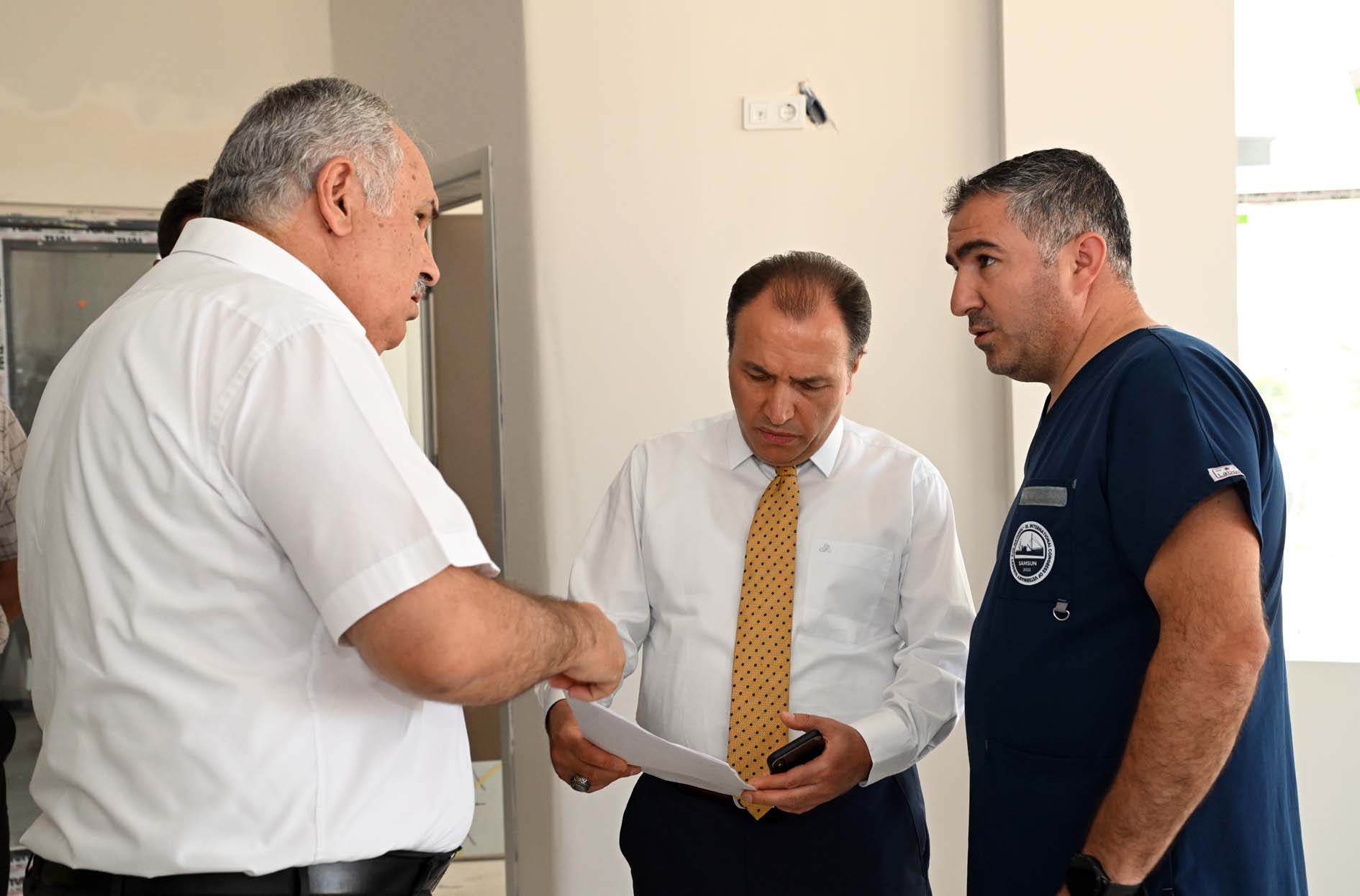 REKTÖR KARAKAŞ YATIRIMLARI YERİNDE İNCELEDİ