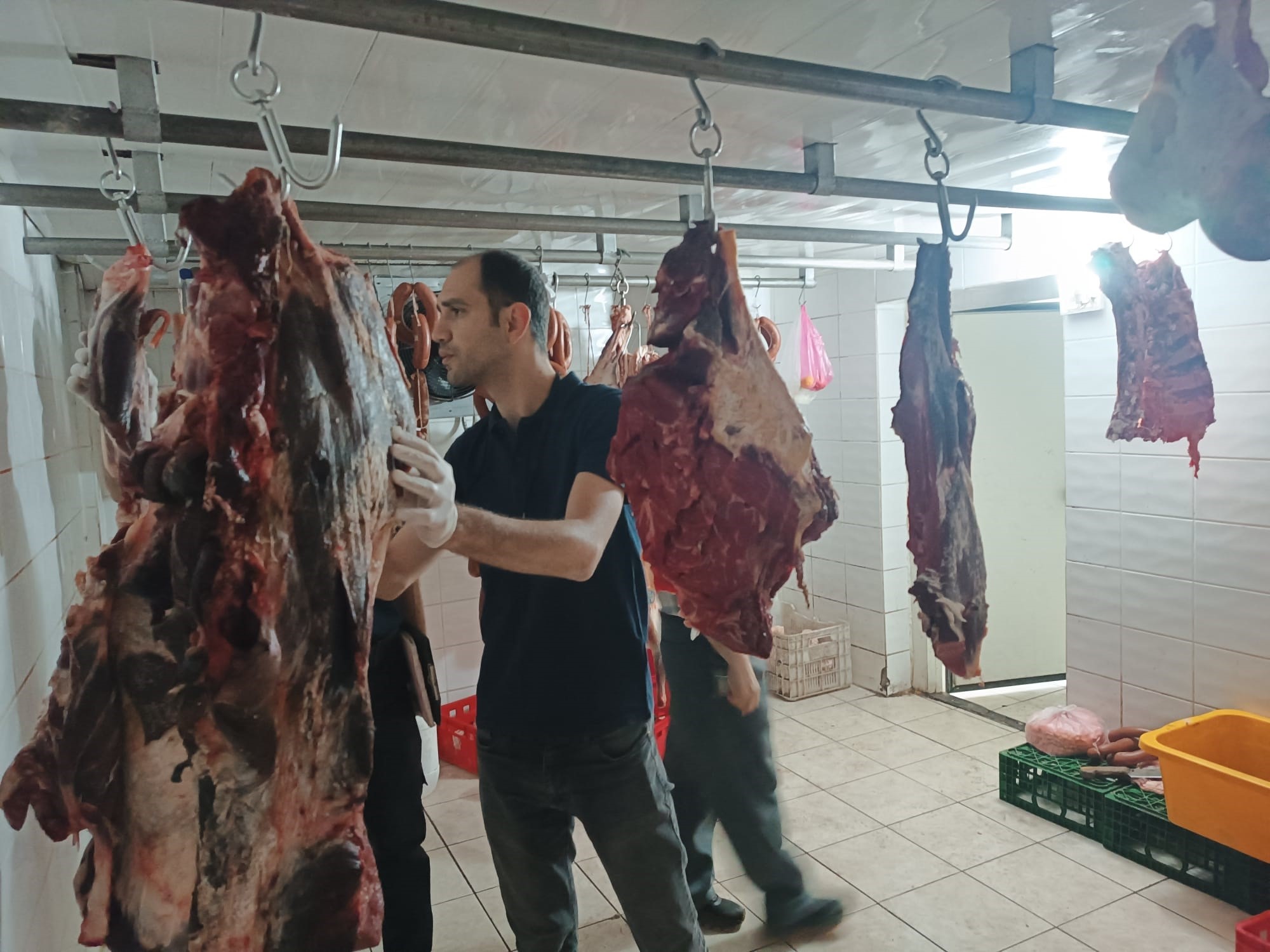 SANDIKLI’DA KASAP DÜKKANLARINA YÖNELİK ZABITA DENETİMİ