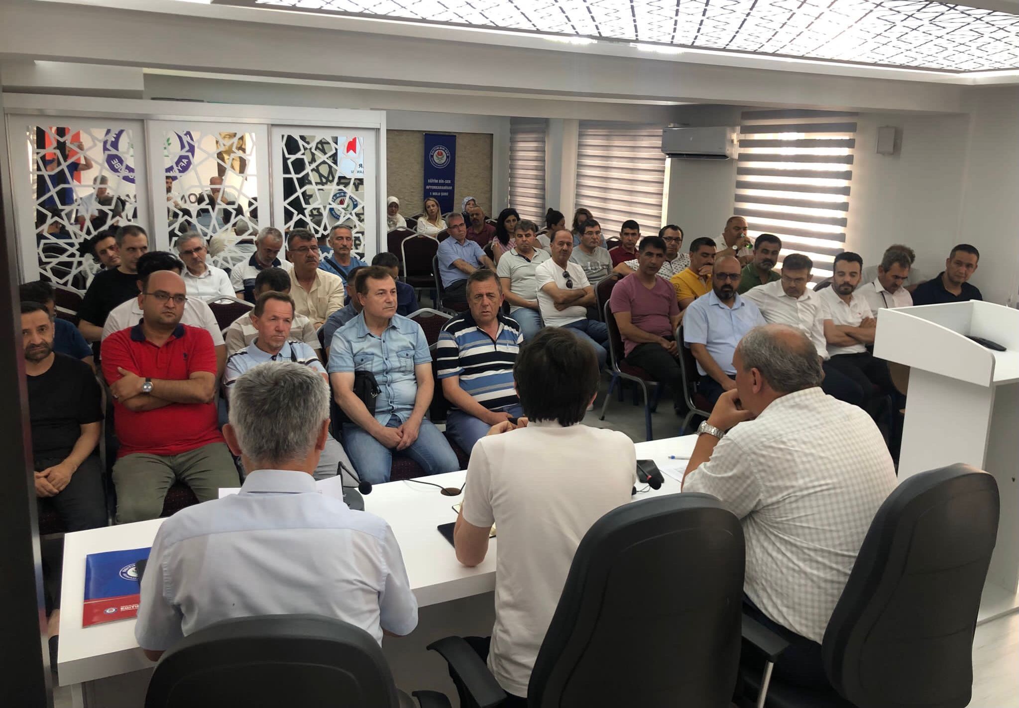"İVEDİLİKLE ÇÖZÜLMESİ GEREKEN TALEPLERİMİZ VAR"