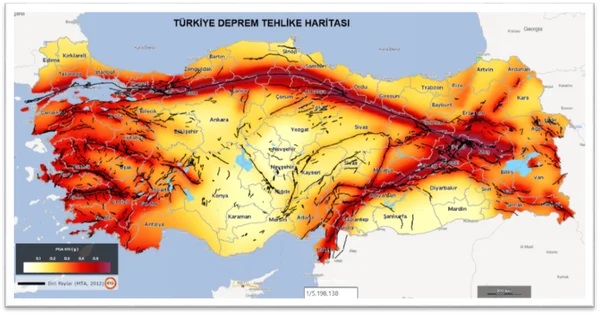 AFYON'DA BU LİSTEDE YER ALIYOR...AFAD, ALTINDAN FAY GEÇEN İL VE İLEÇELERİ AÇIKLADI!