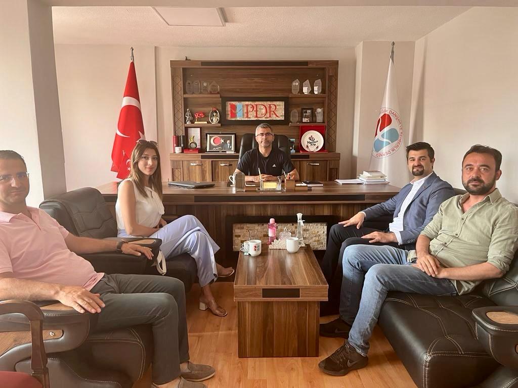 TÜRK PDR DERNEĞİ’NDEN GENEL MERKEZE ZİYARET