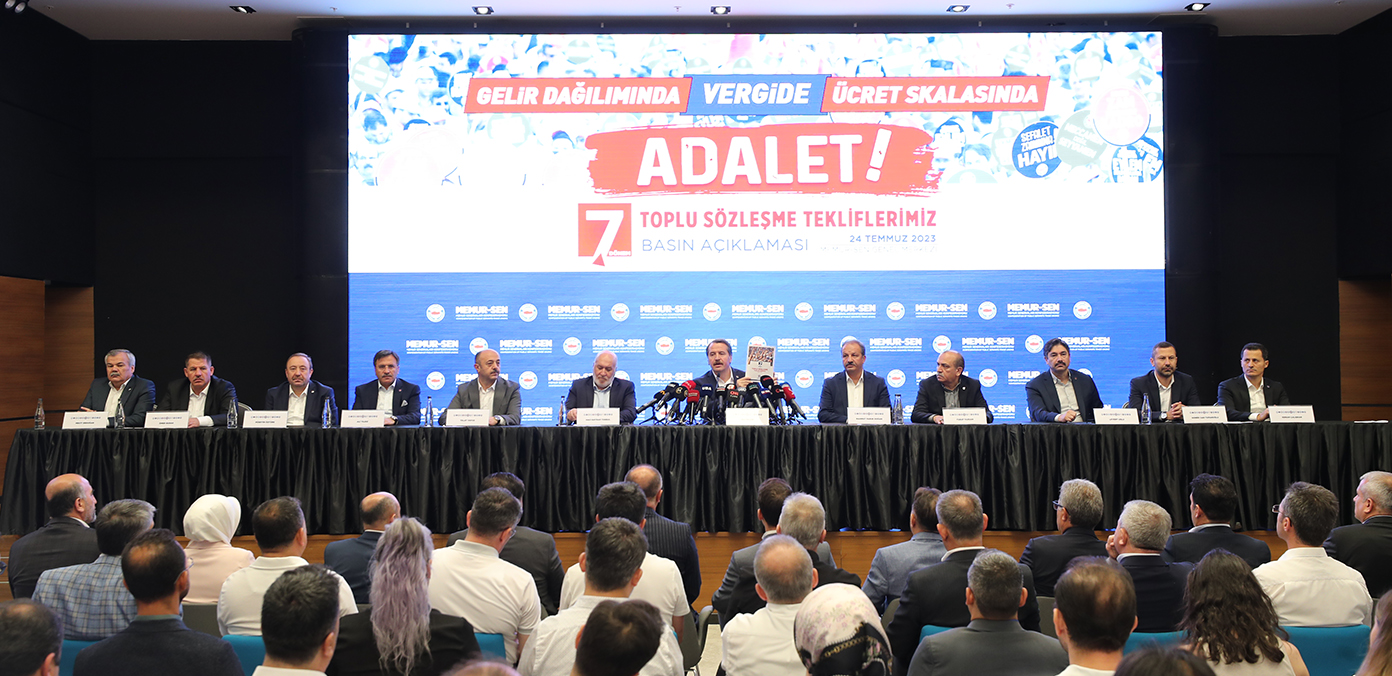 MEMUR-SEN, TOPLU SÖZLEŞME TEKLİFLERİNİ AÇIKLADI