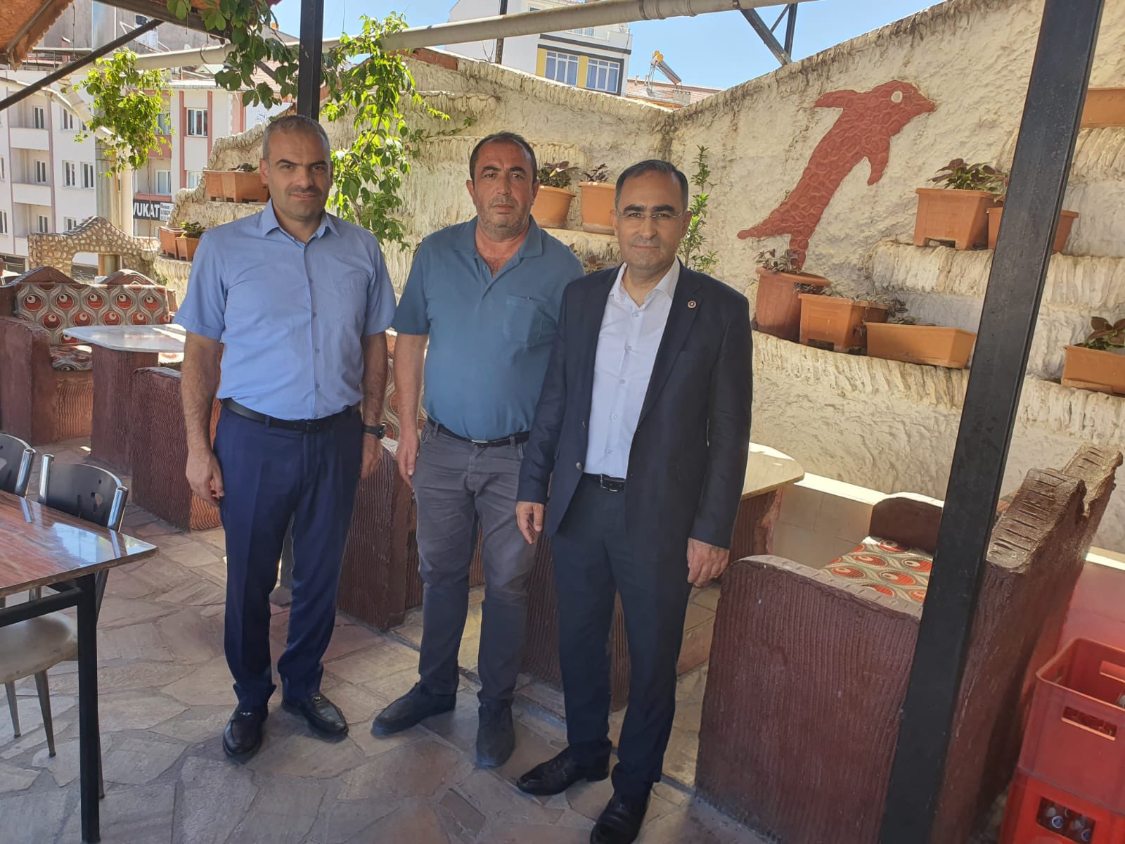 MİLLETVEKİLİ ARSLAN'DAN GEÇMİŞ OLSUN ZİYARETİ