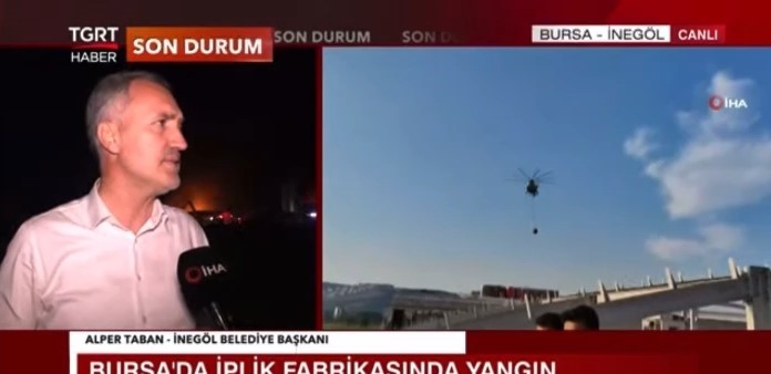 CANLI YAYINDA FABRİKA BÖYLE PATLADI