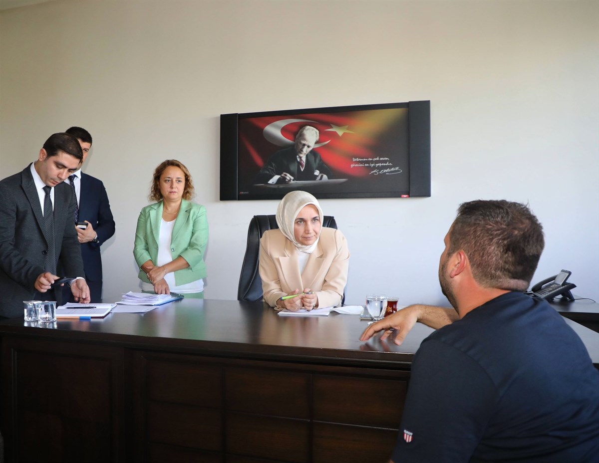 VALİ YİĞİTBAŞI VATANDAŞLARI DİNLEDİ