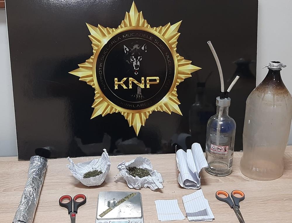 KIRKLARELİ’NDE UYUŞTURUCU OPERASYONU