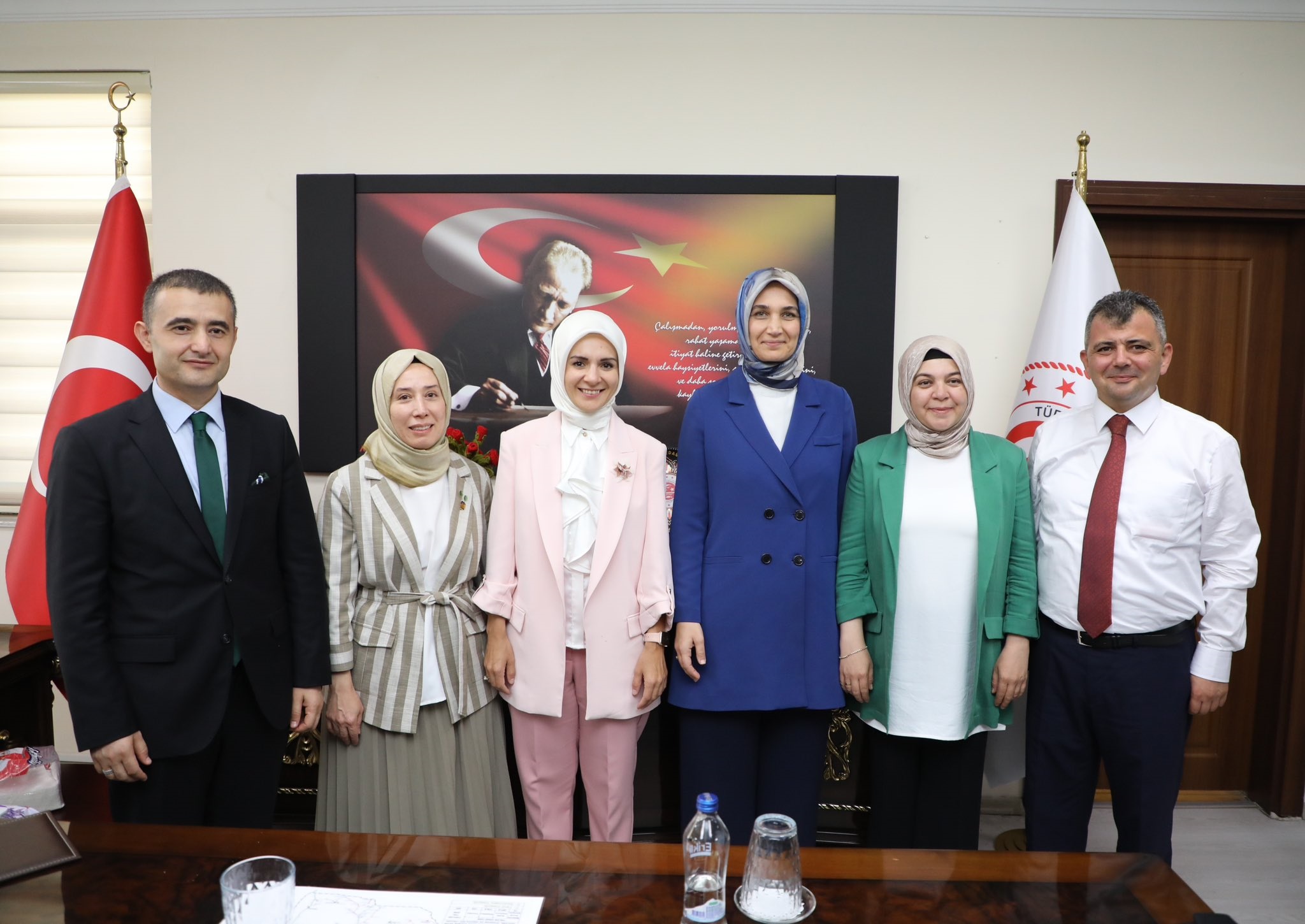 BAKAN GÖKTAŞ’TAN KAYMAKAMLIĞA ZİYARET