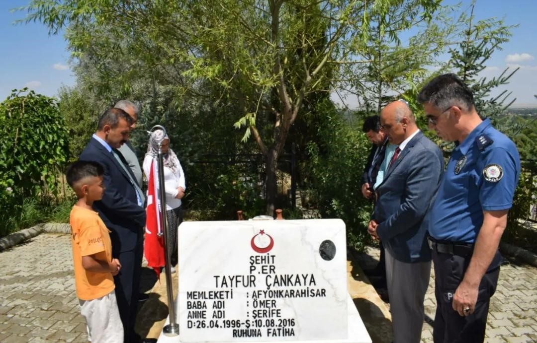 ŞEHİT ÇANKAYA DUALARLA YAD EDİLDİ