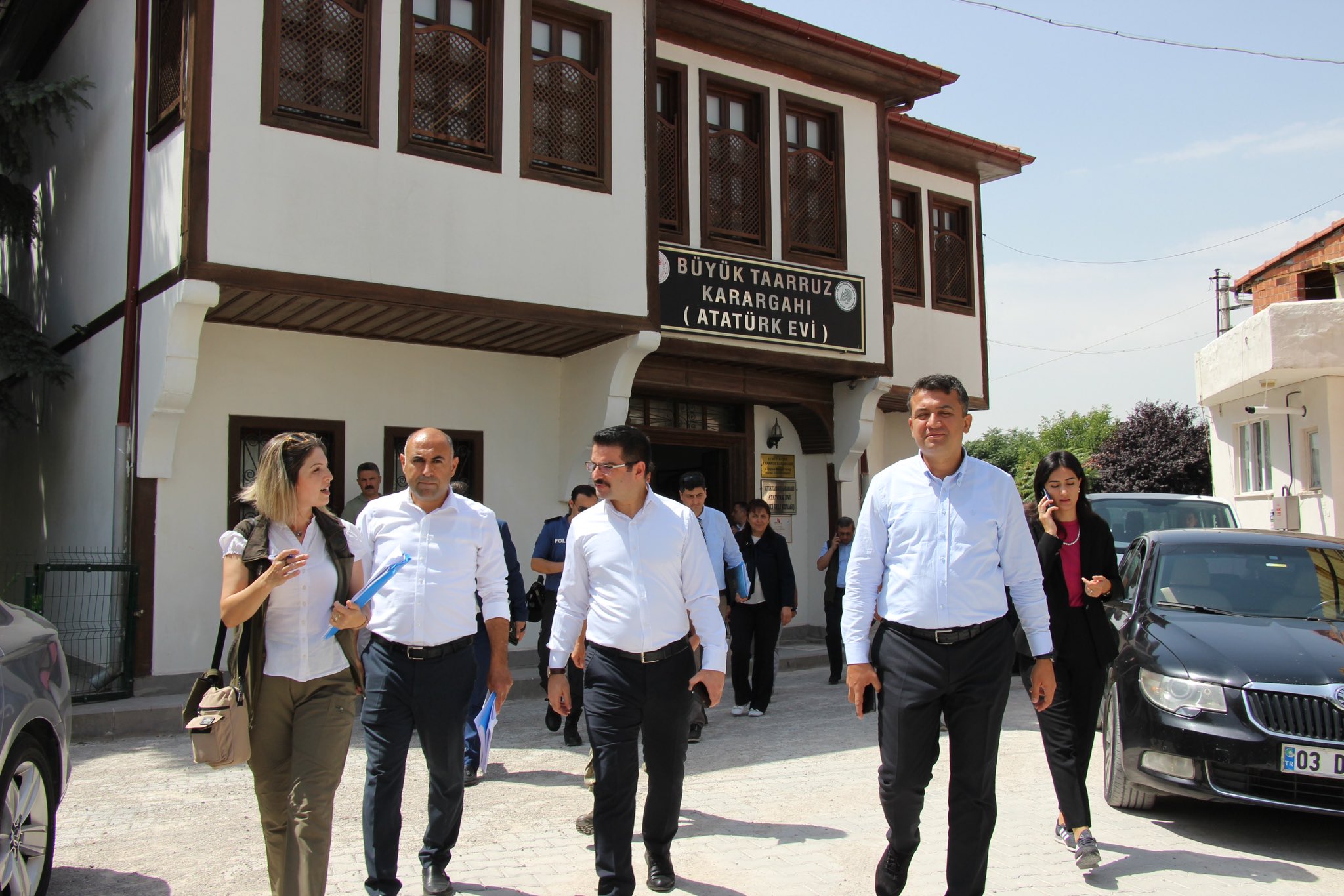 ZAFER HAFTASI HAZIRLIKLARINI İNCELEDİLER