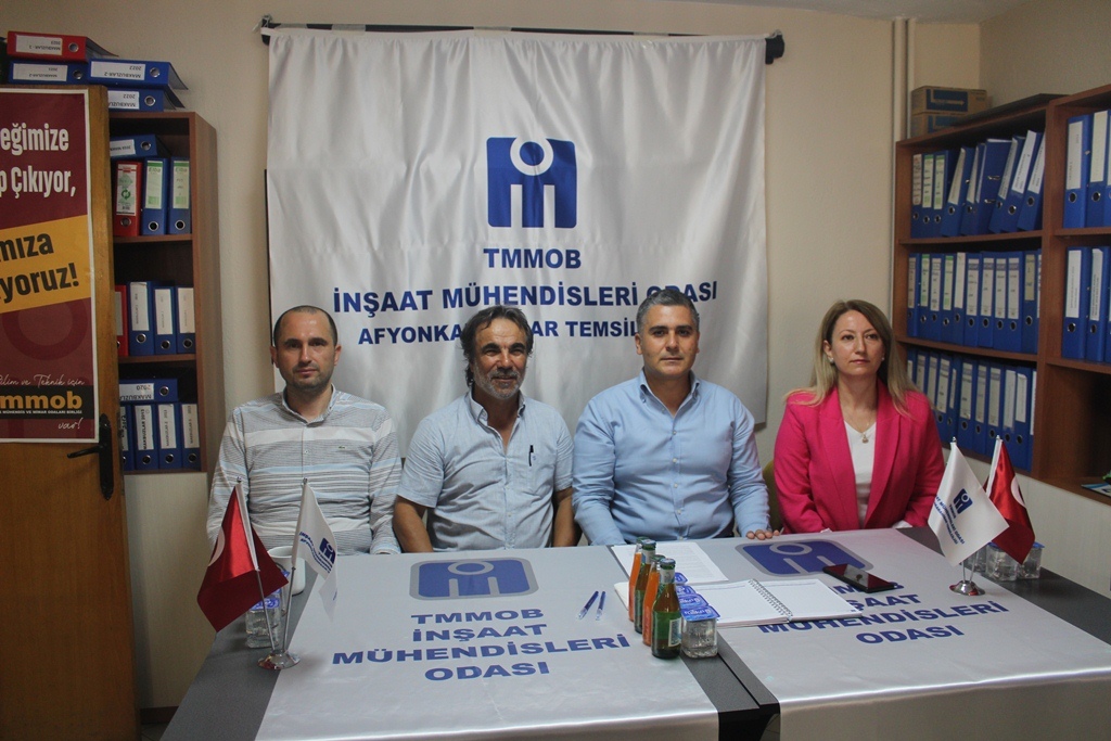AFYONKARAHİSAR İNŞAAT MÜHENDİSLERİ ODASINDAN DEPREM UYARISI