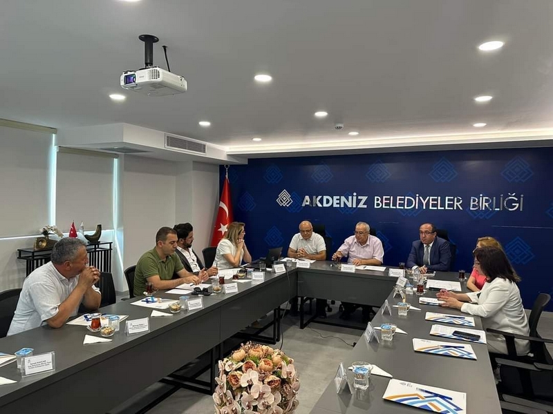 AKDENİZ BELEDİYELER BİRLİĞİ ANTALYA’DA TOPLANDI