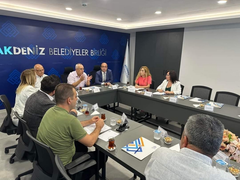 AKDENİZ BELEDİYELER BİRLİĞİ ANTALYA’DA TOPLANDI