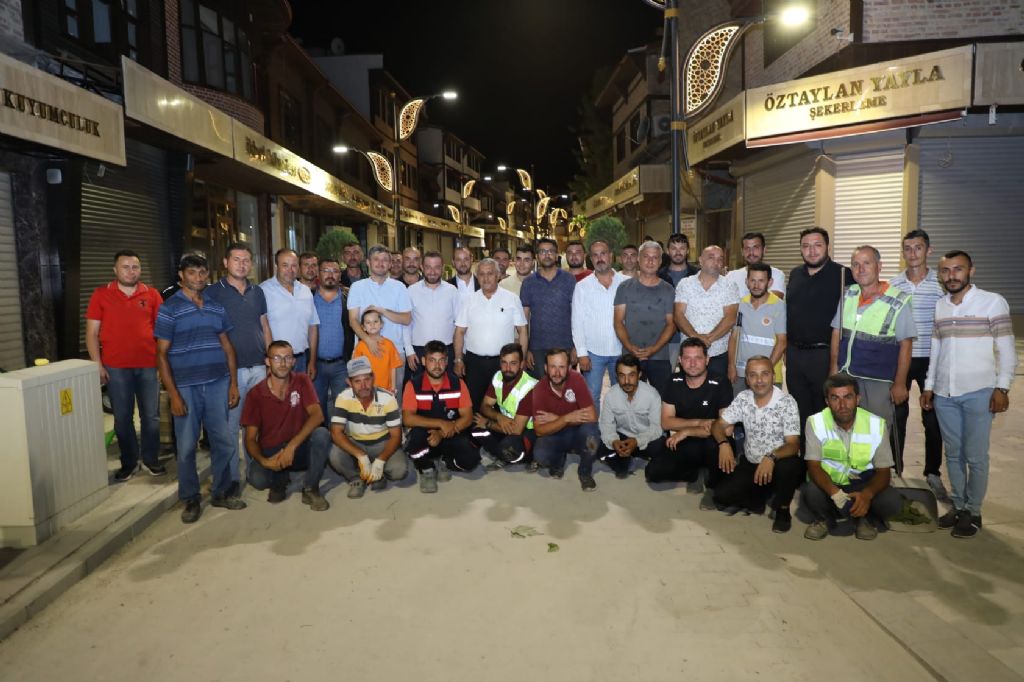 TARİHİ UZUN ÇARŞI İHTİŞAMINA KAVUŞTU