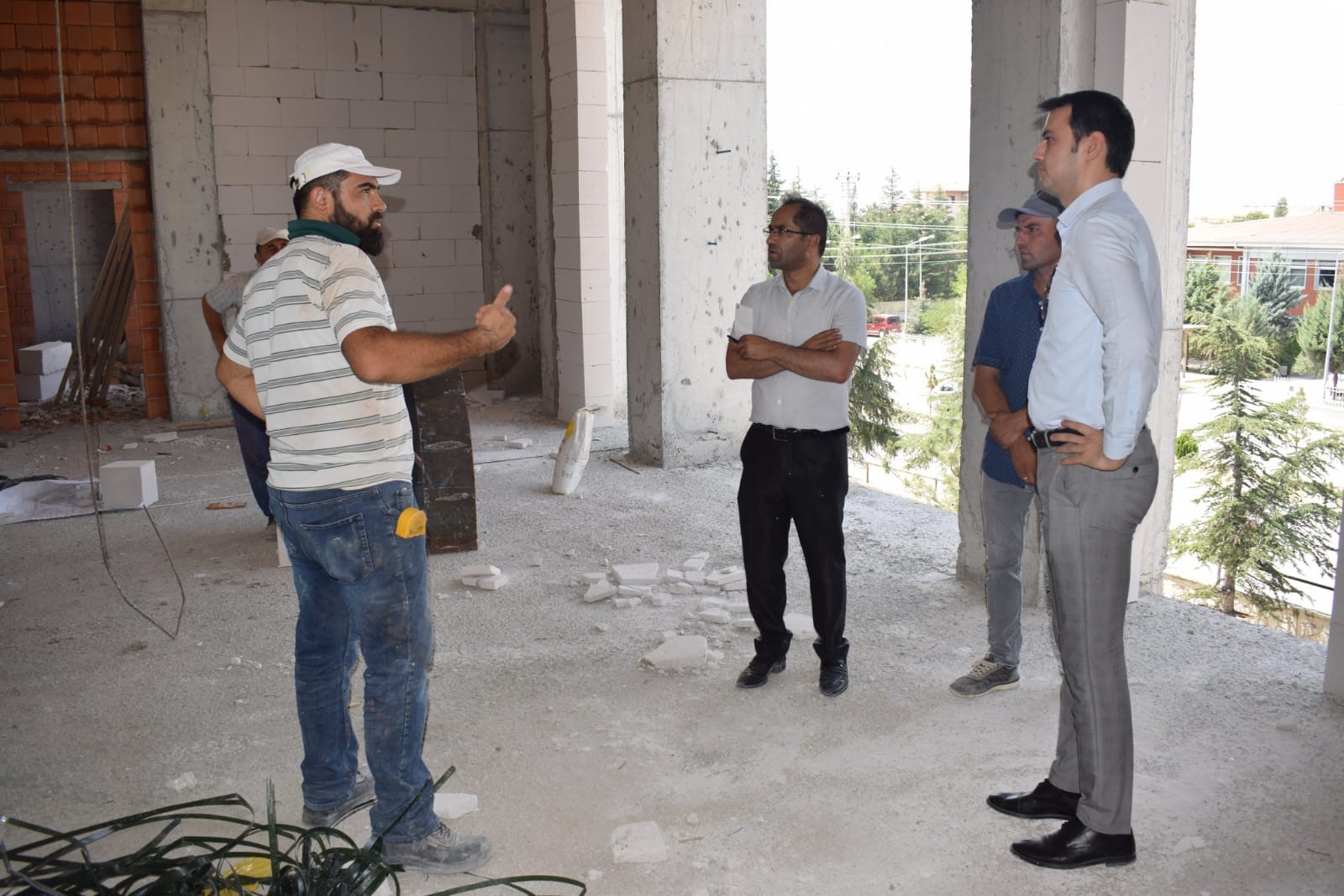 YENİ HÜKÜMET KONAĞI İNŞAATI HIZLA SÜRÜYOR