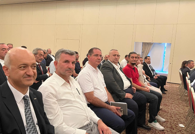 MÜSİAD CUMHURBAŞKANI YARDIMCISI YILMAZ’A AFYON EKONOSİNİ ANLATTI