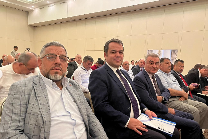 MÜSİAD CUMHURBAŞKANI YARDIMCISI YILMAZ’A AFYON EKONOSİNİ ANLATTI