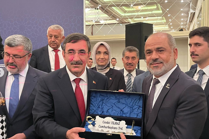 MÜSİAD CUMHURBAŞKANI YARDIMCISI YILMAZ’A AFYON EKONOSİNİ ANLATTI