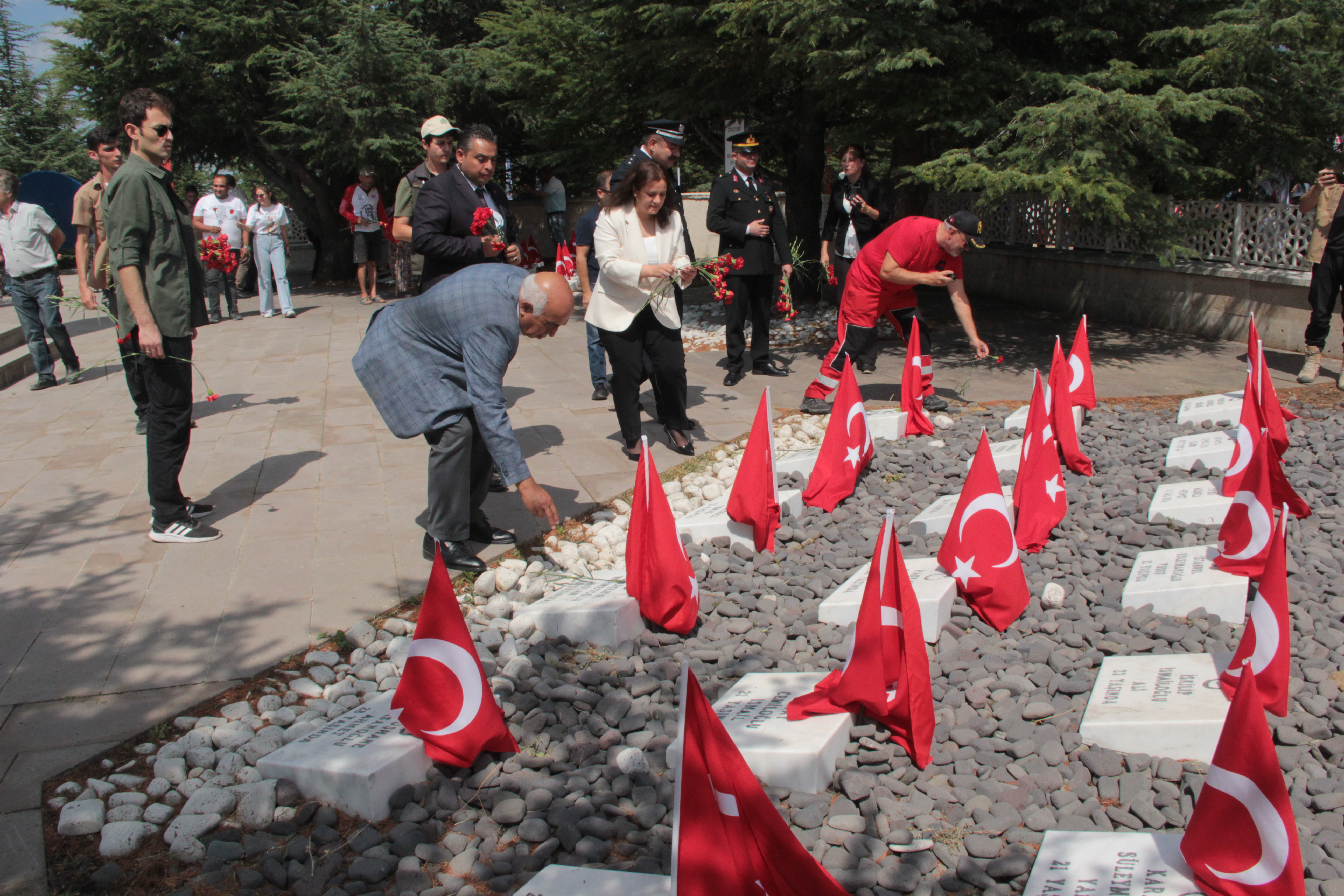 ALBAY REŞAT ÇİĞİLTEPE ŞEHİTLİĞİ'NDE TÖREN YAPILDI