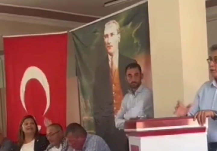 CHP İLÇE KONGRESİNDE GERGİN ANLAR