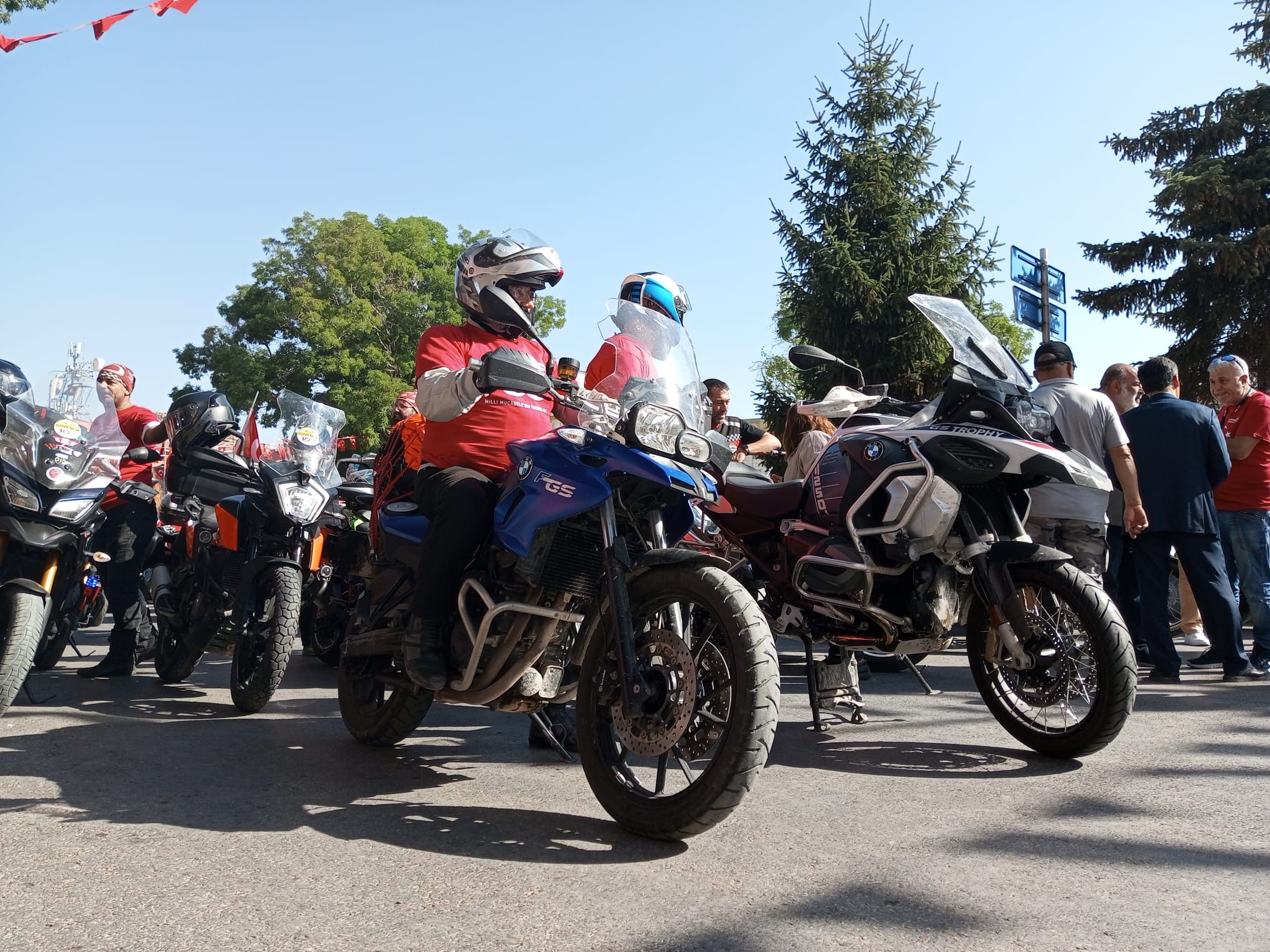 100. YIL MOTOSİKLET SÜRÜŞÜ BAŞLADI