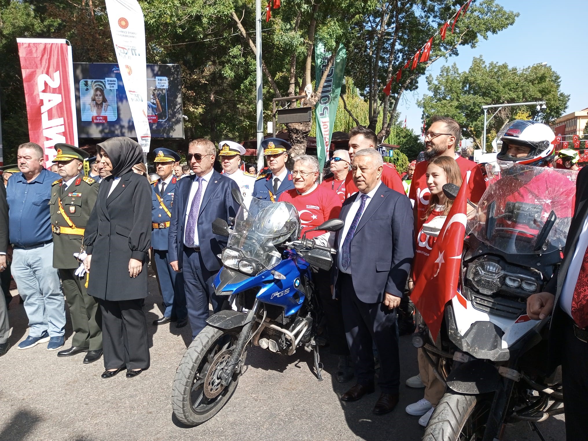 100. YIL MOTOSİKLET SÜRÜŞÜ BAŞLADI