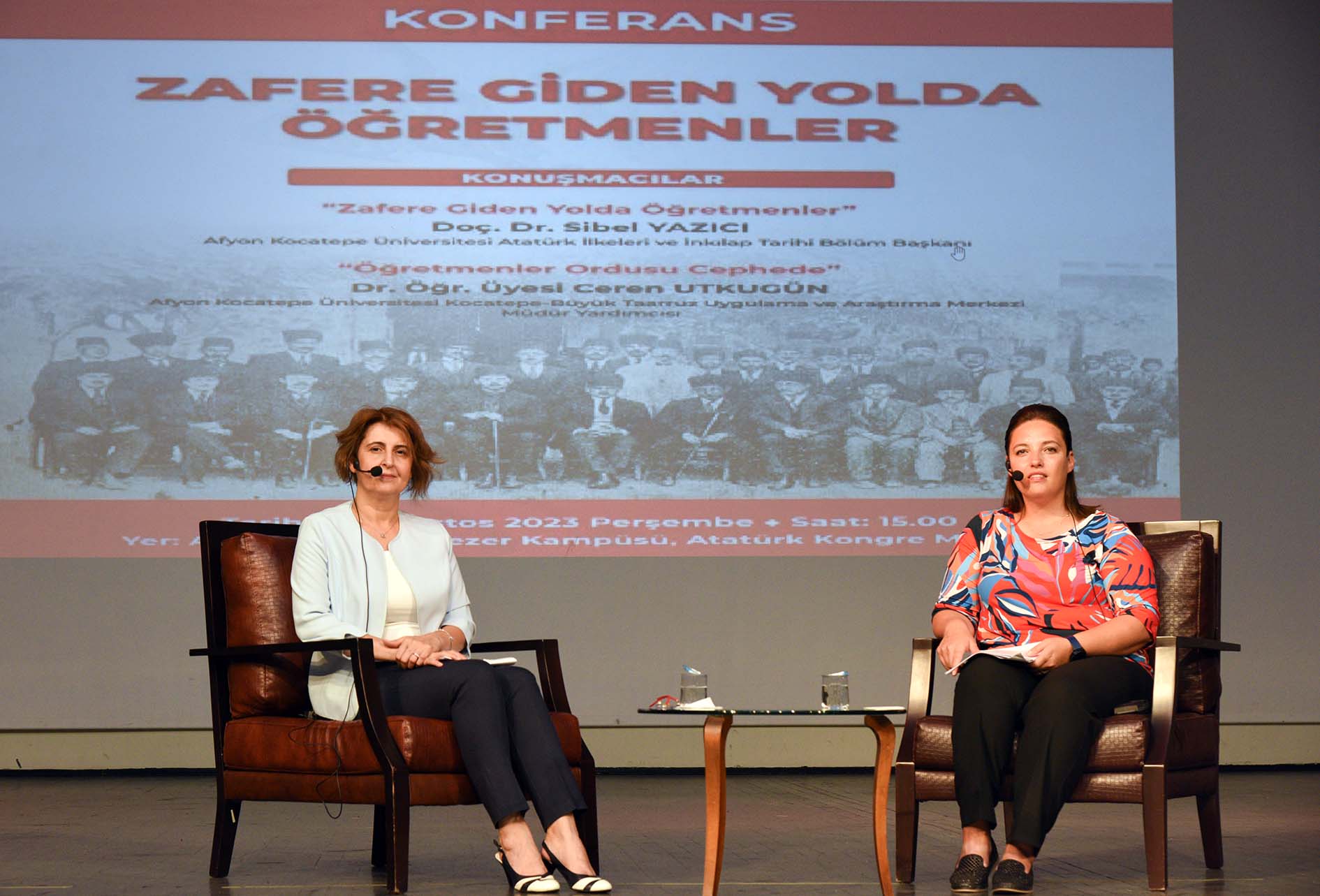 AKÜ’DE KONU ‘ZAFERE GİDEN YOLDA ÖĞRETMENLER’