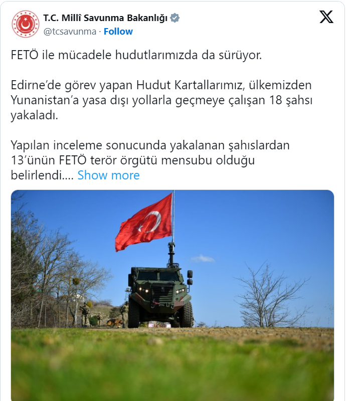 MSB’DEN AÇIKLAMA